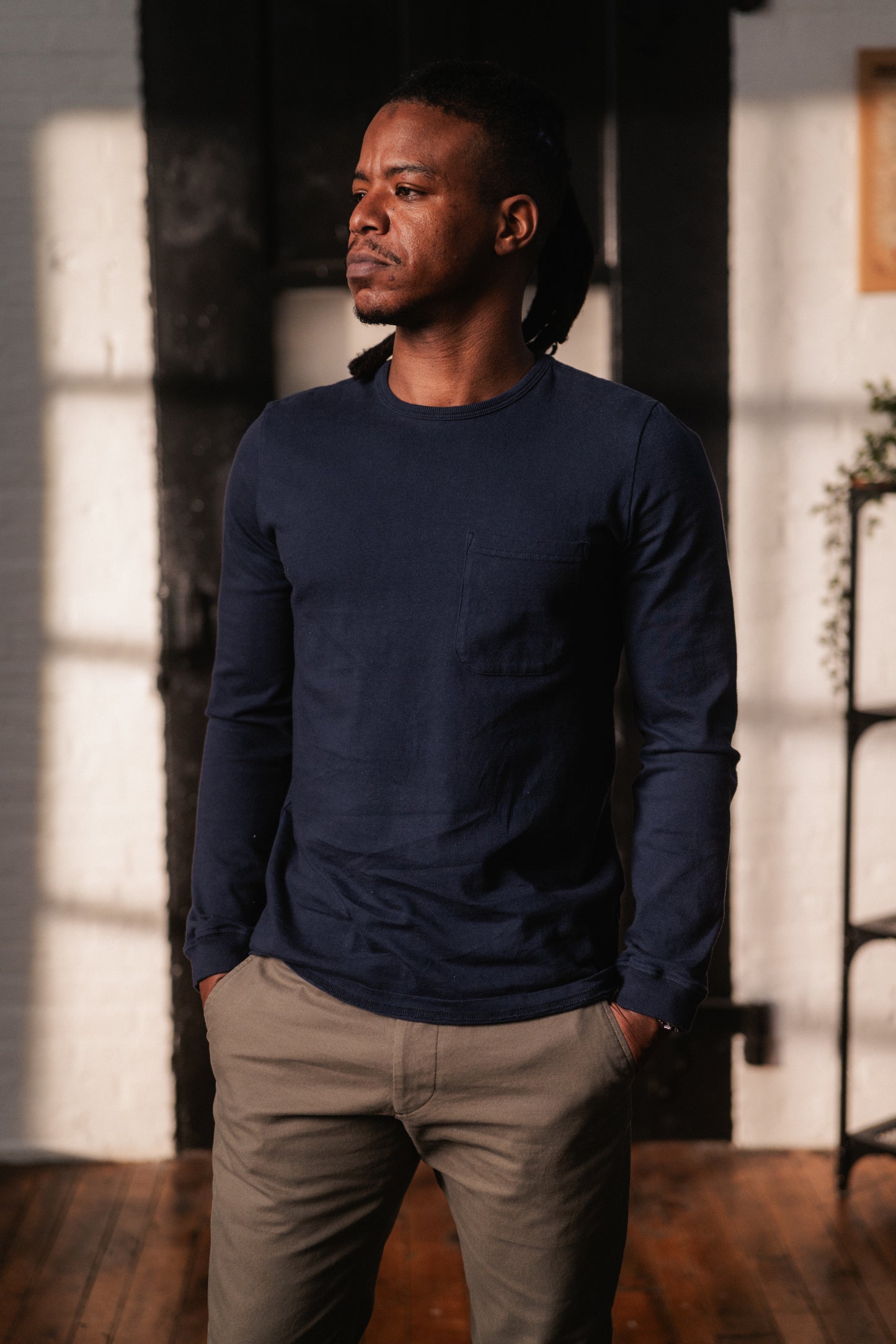 Closeknit (LS Pocket Tee)