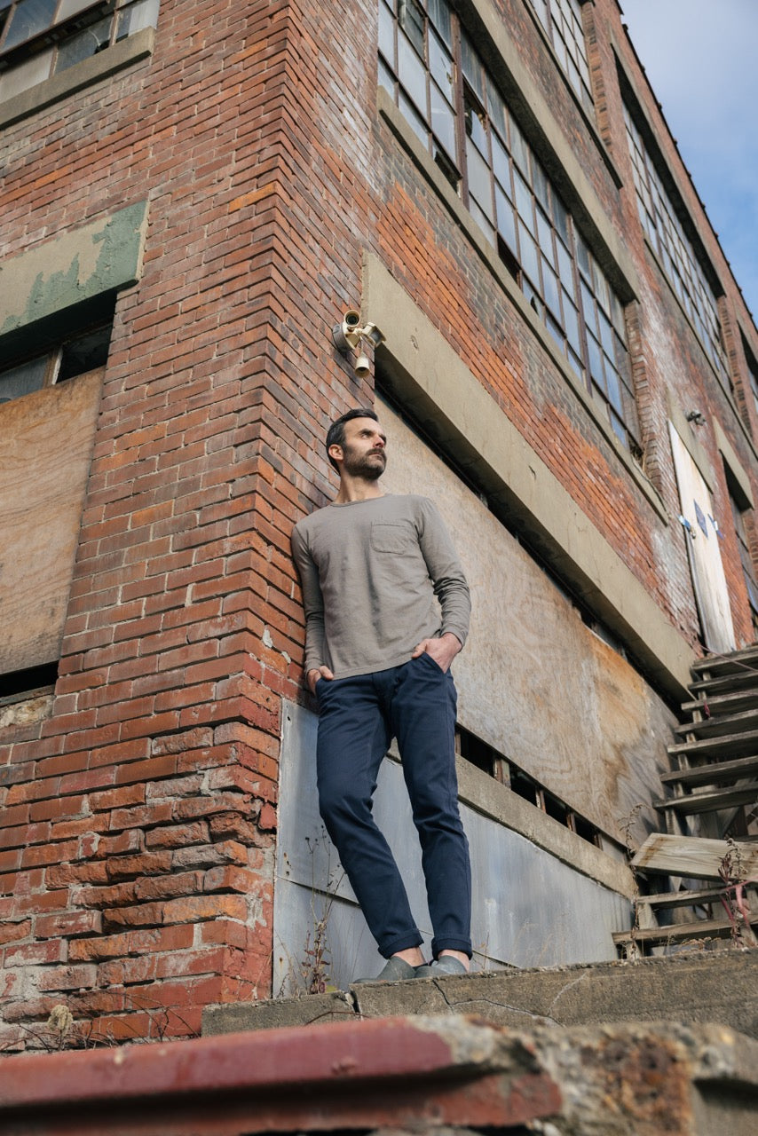 Closeknit (LS Pocket Tee)